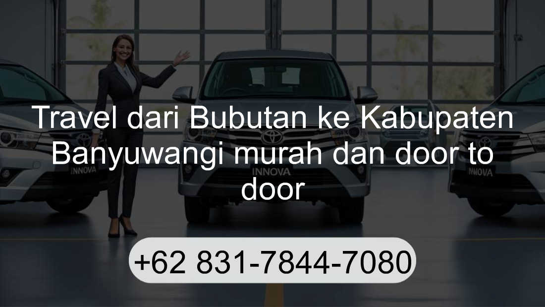 Travel Bubutan Kabupaten Banyuwangi