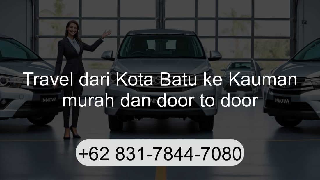 Travel Kota Batu Kauman