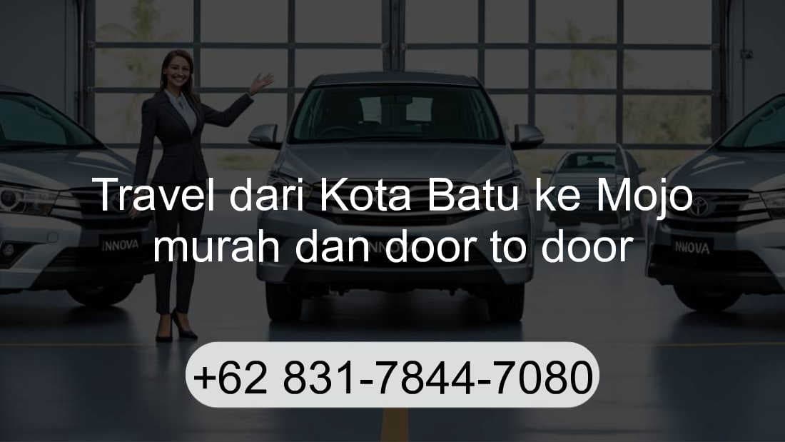 Travel Kota Batu Mojo