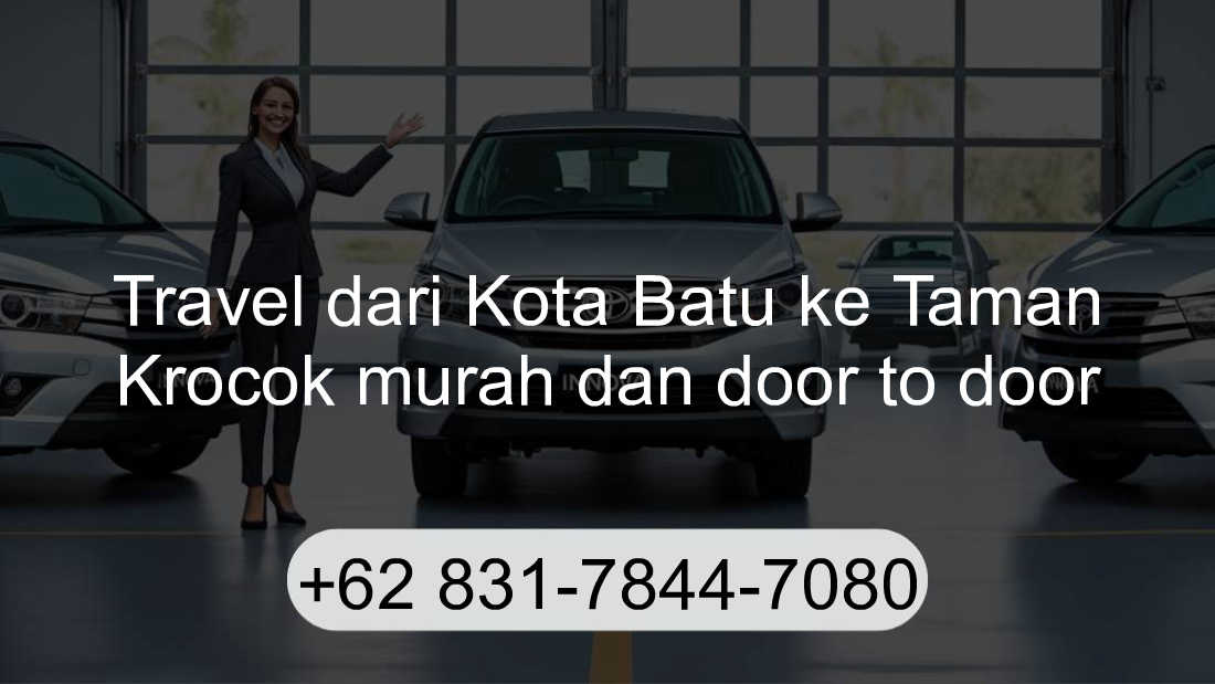 Travel Kota Batu Taman Krocok