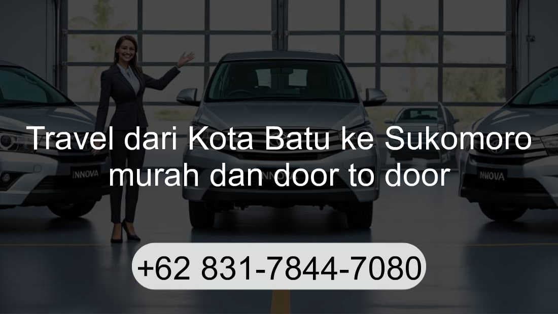 Travel Kota Batu Sukomoro