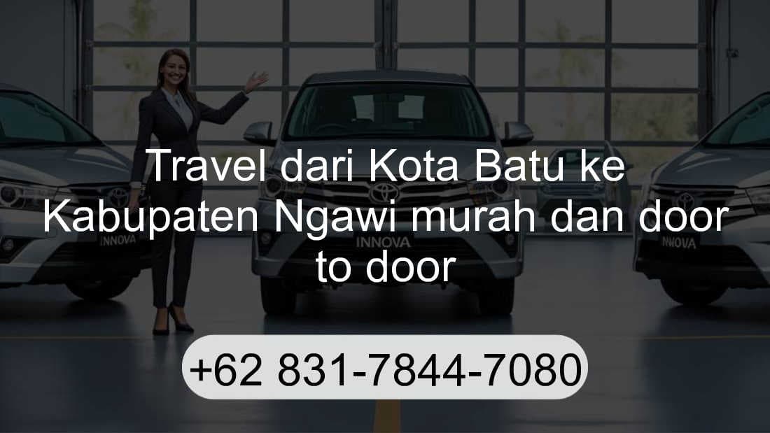 Travel Kota Batu Kabupaten Ngawi