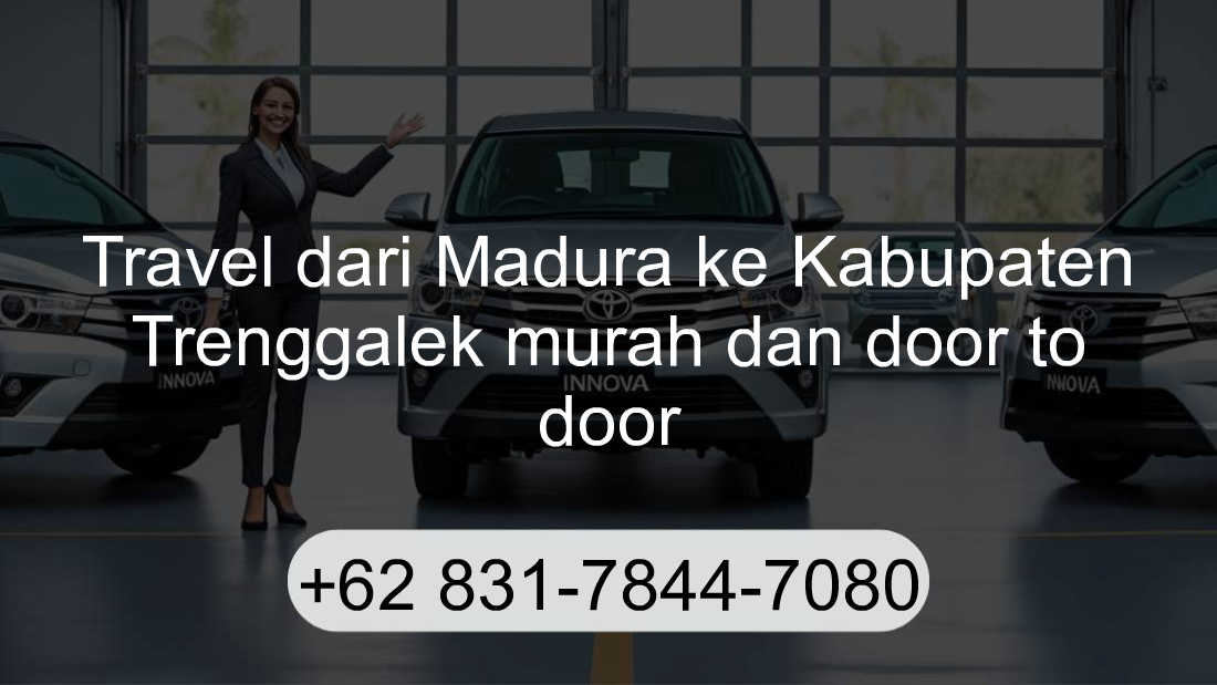 Travel Madura Kabupaten Trenggalek