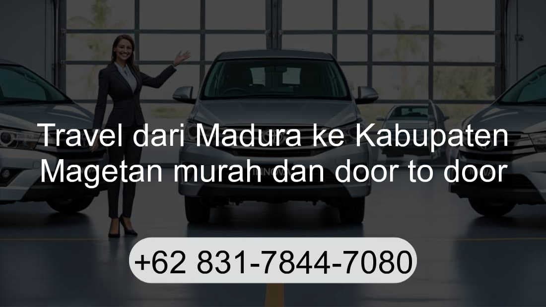 Travel Madura Kabupaten Magetan